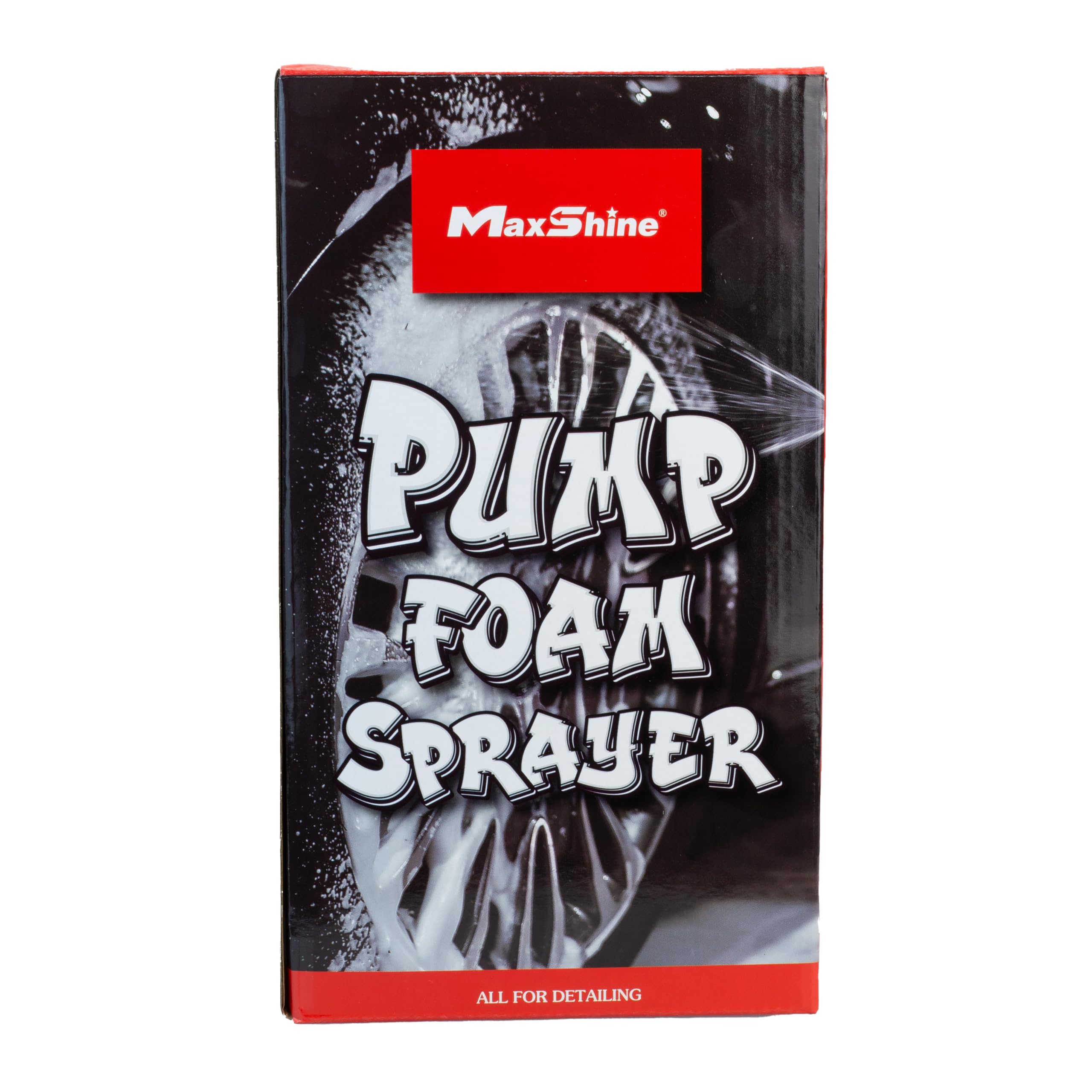1.5L Maxshine Pump Foam Sprayer - Hand Pressure Foam Sprayer for Car Detailing, Home Cleaning, and Garden Use - Versatile, Easy-to-Use for Multiple Applications