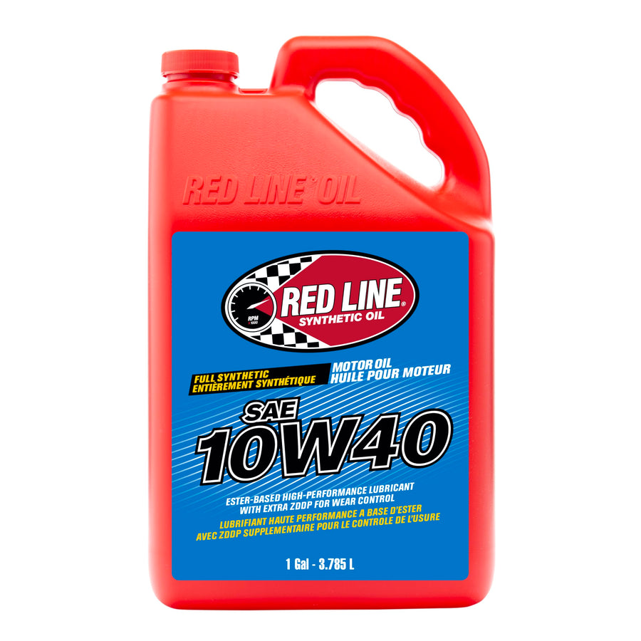 Red Line SAE 10W40 Fully Synthetic Motor Oil 11405 - Gallon