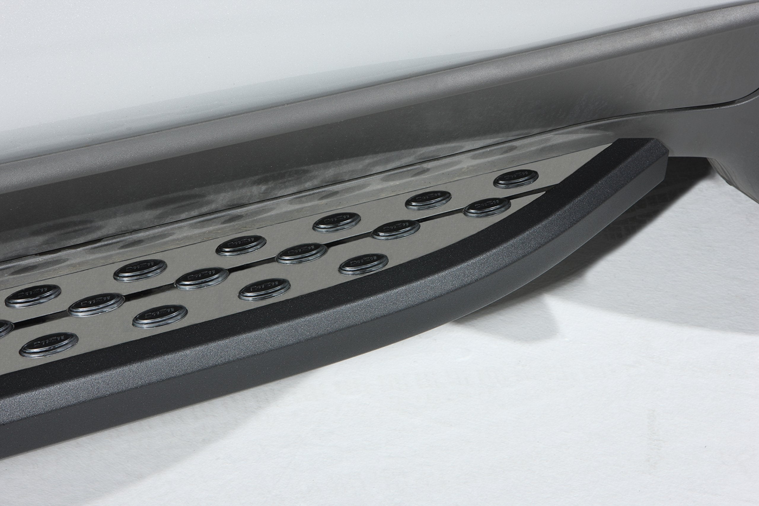 Black Running Boards Dee Zee DZ16203 NXc Stainless