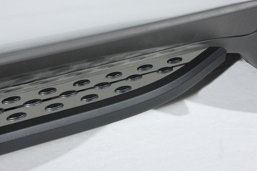 Black Running Boards Dee Zee DZ16203 NXc Stainless