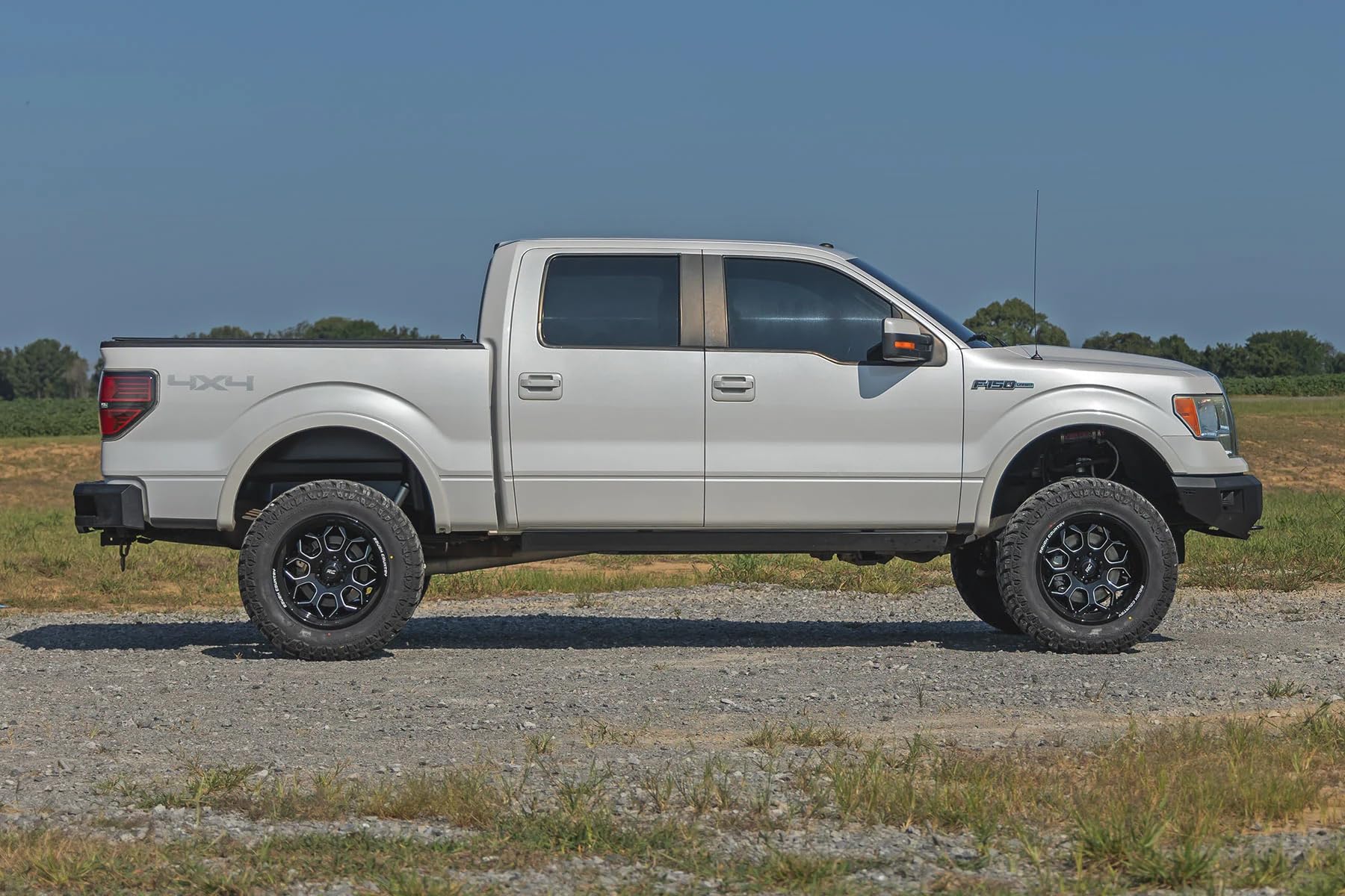Rough Country Rear Wheel Well Liners for 2WD/4WD Ford F-150 (2004-2014) - Heavy-Duty Rear Fender Liners for Mud & Debris Protection, Made in USA