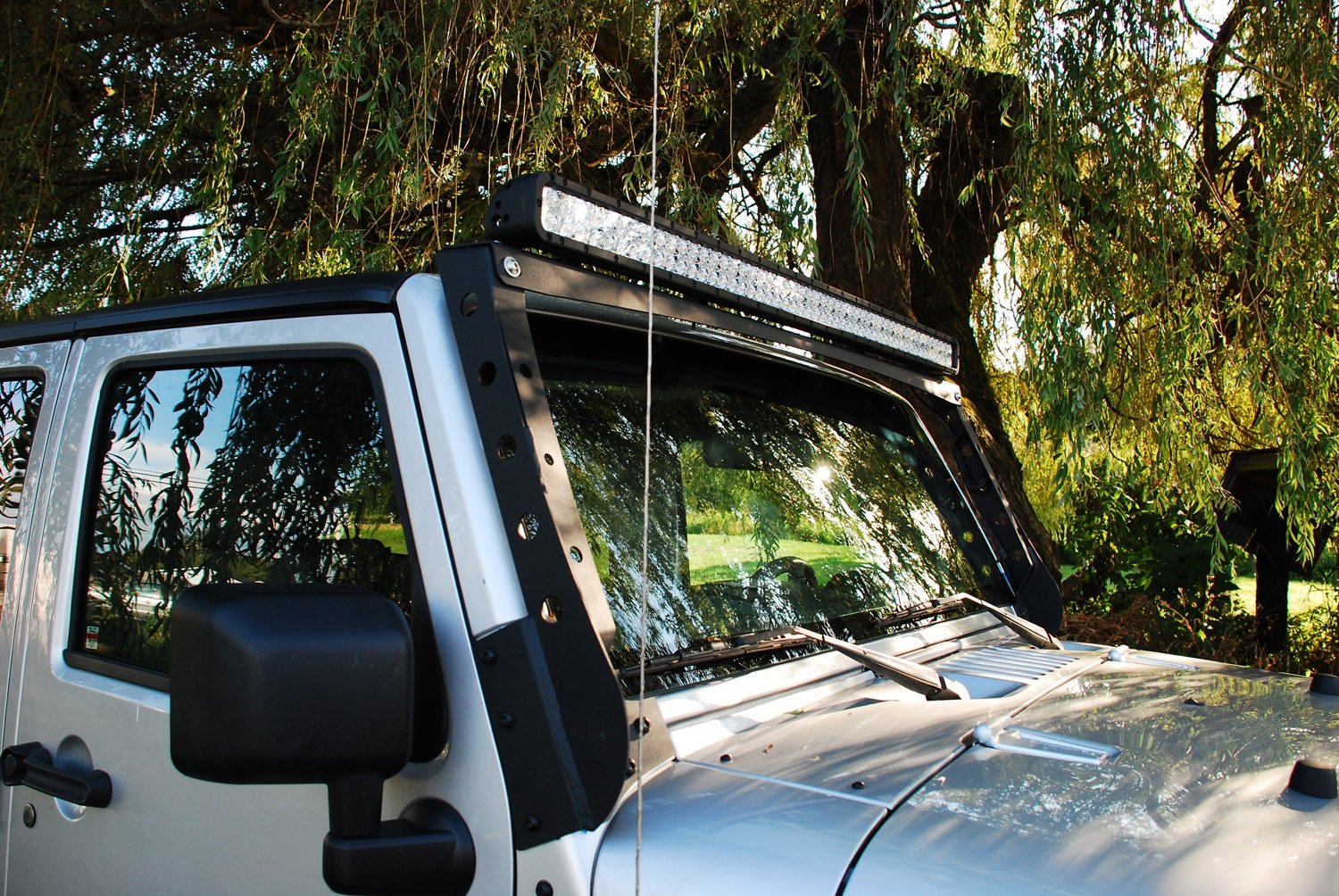 Windshield Light Bar Mount System Vision X Lighting (XIL-OEW0713JKV2)