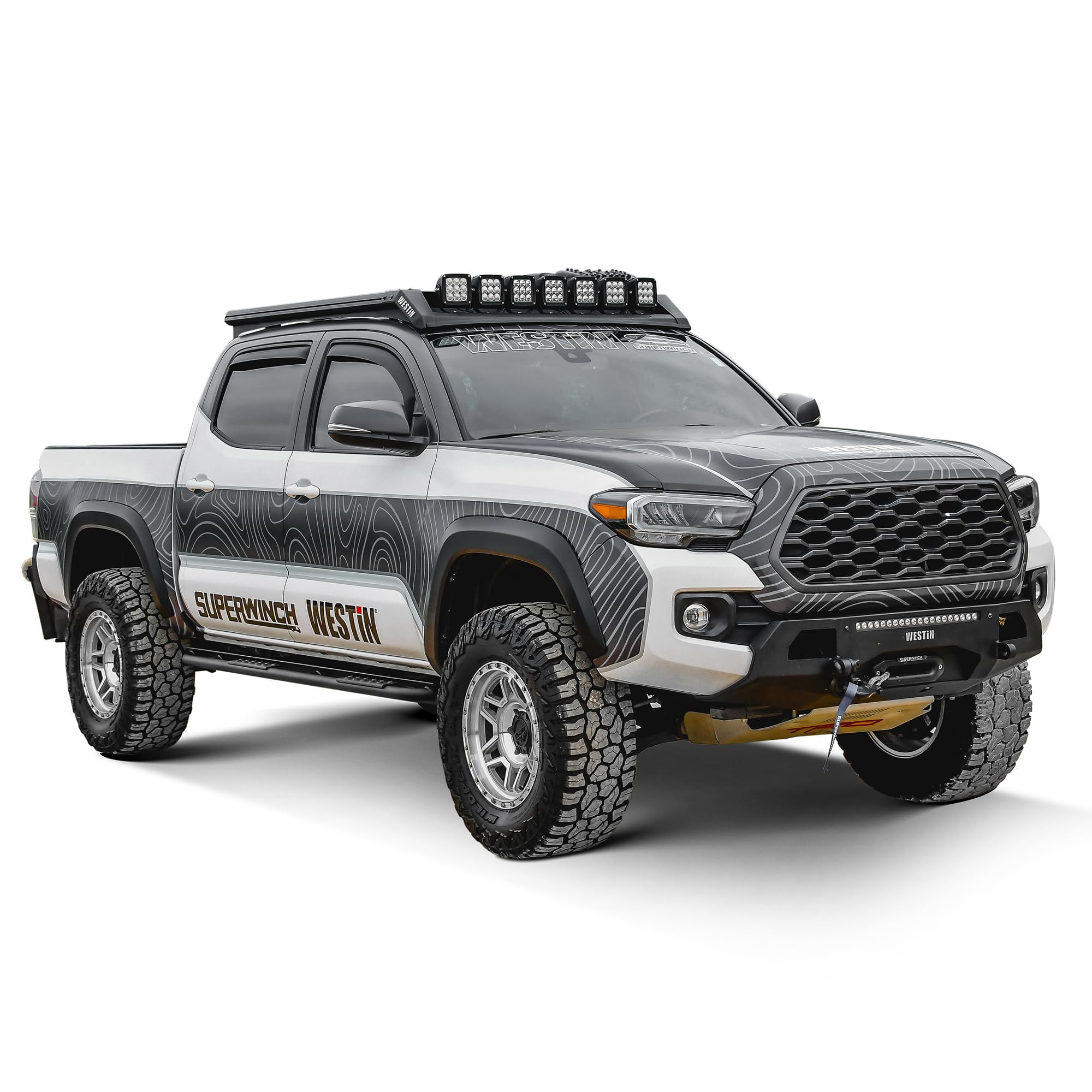 XTS Rock Slider Westin 42-14205 fits 2005-2023 Tacoma Double Cab