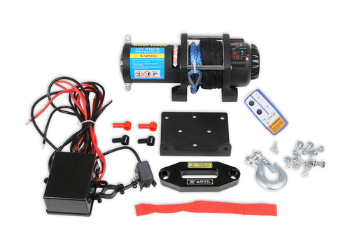 12V Anvil Off-Road Winch 4500 Lbs - Rope