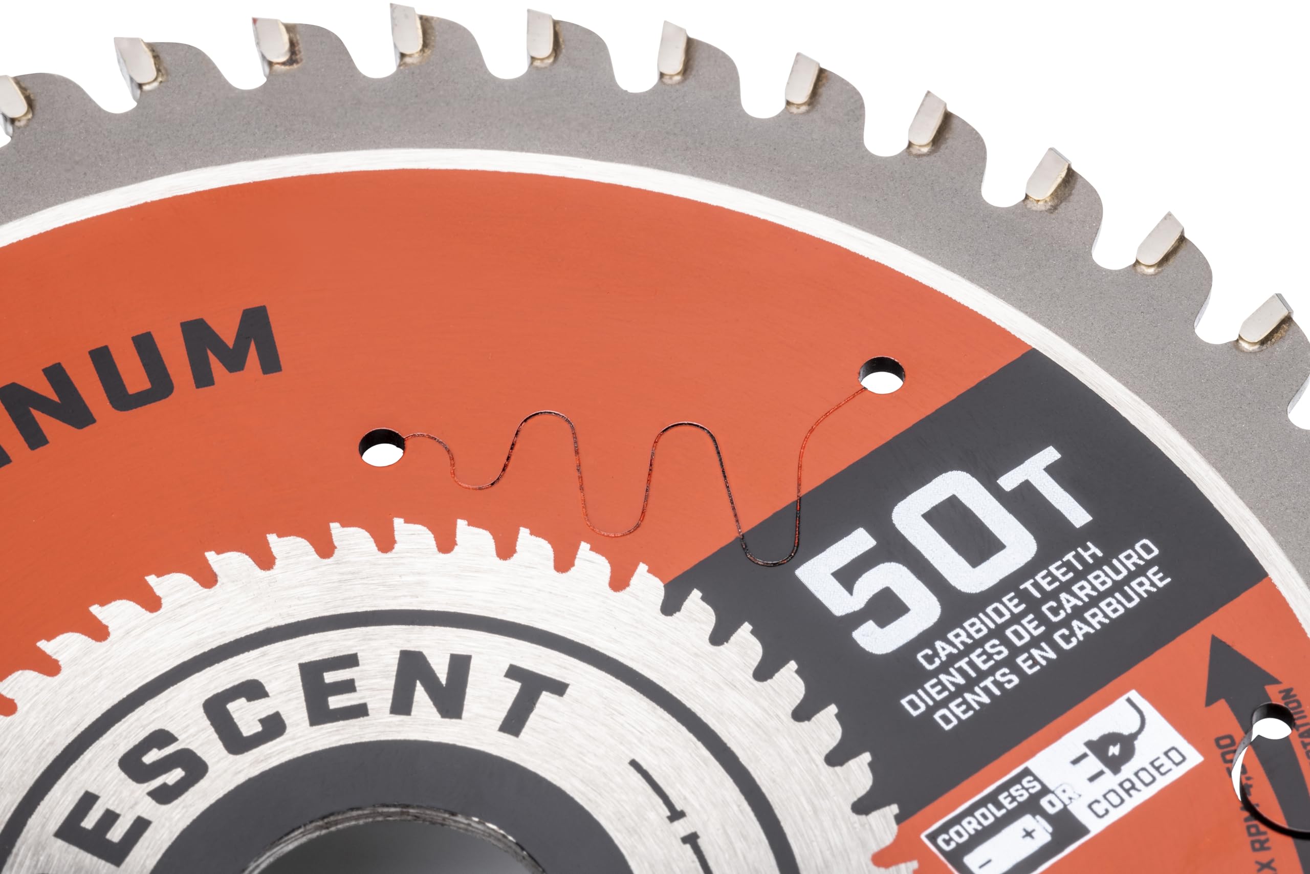 Crescent 5 3/8'' Circular Saw Blade X 50 Tooth Medium Aluminum