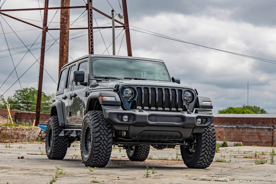 3.5" Rough Country Lift Kit w/N3 Shocks for Jeep Wrangler JL Unlimited (2020-2023) EcoDiesel 4-Door - Fits up to 35" Tires