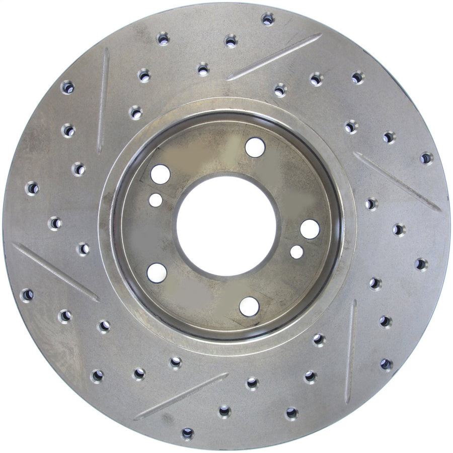 Sport Drilled/Slotted Brake Rotor StopTech 127.42036L (Front Left), 1 Pack