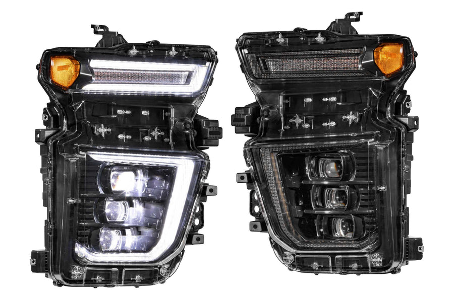 Chevrolet Silverado 2020+ Morimoto XB LED Headlights, Plug and Play Headlight Assemblies (LF547)