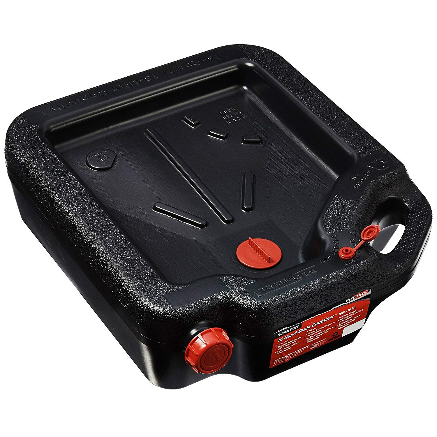 16-Quart FloTool Drain Container 42003MI