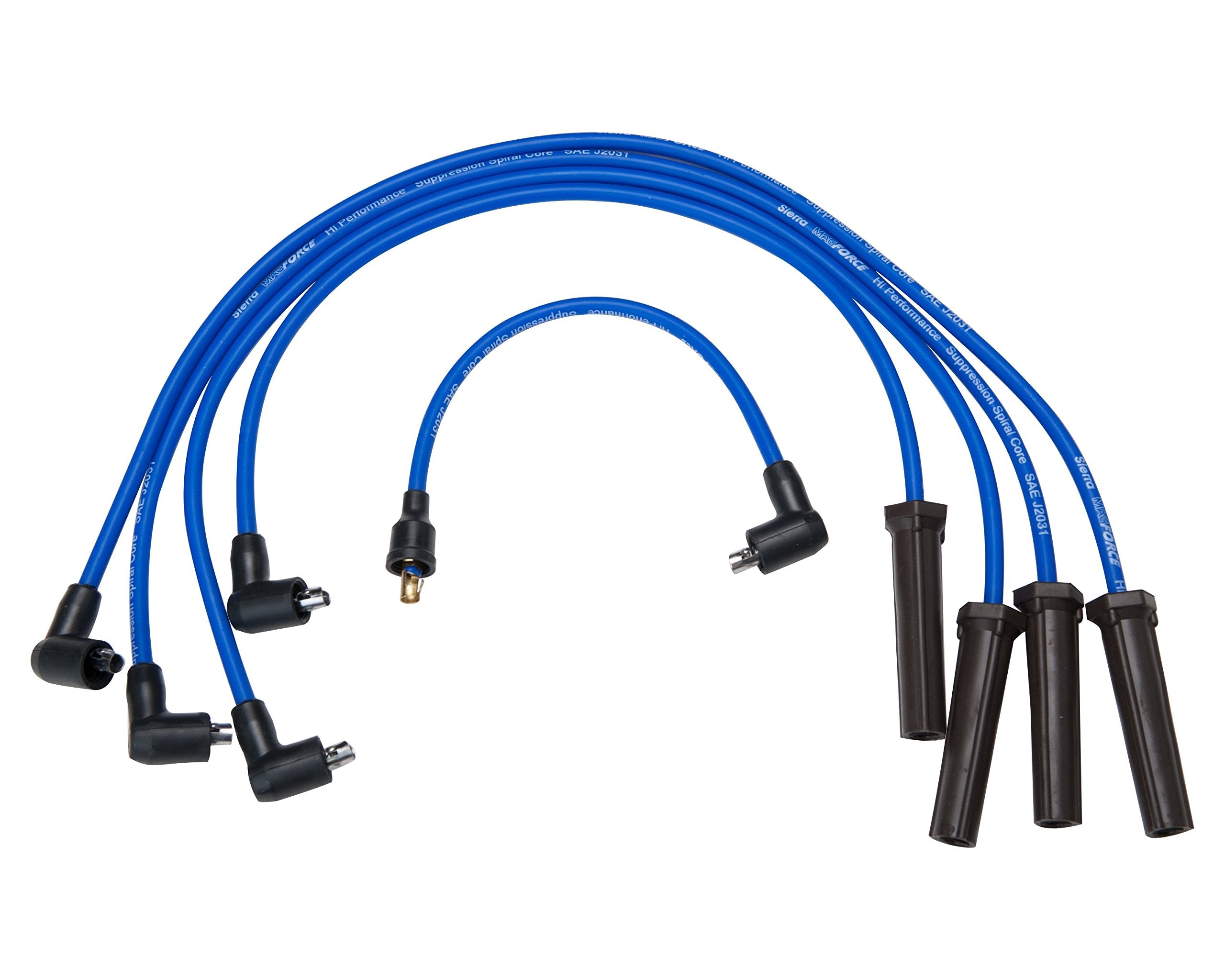 Sierra International Premium 18-8807-1 MagForce Marine Spark Plug Wire Set for OMC Sterndrive/Cobra Stern Drive Engines , white