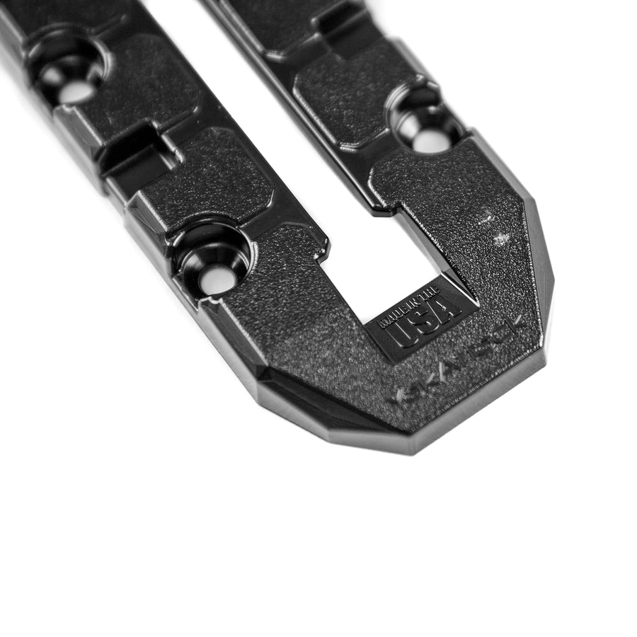 YakAttack MightyMount XL 9” GridLoc Track Mount | Kayak Rail Accessory with Hardware | Compatible with BlackPak Pro & Kayak Track Systems | Durable 7.5” Usable Length Gear Mount | Made in USA