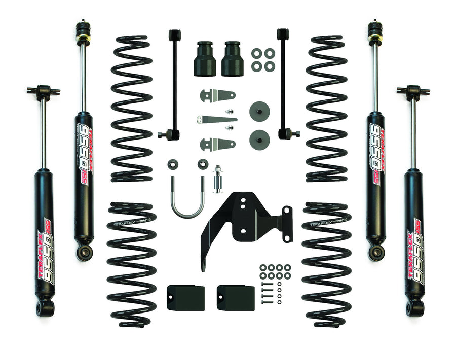 2 Door TeraFlex 1251002 JK Lift Kit with All (4) 2.5" Shocks (2.5")