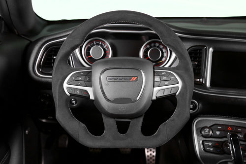 Synthetic Suede Wrapped Drake Muscle Cars CH950-20 Steering Wheel