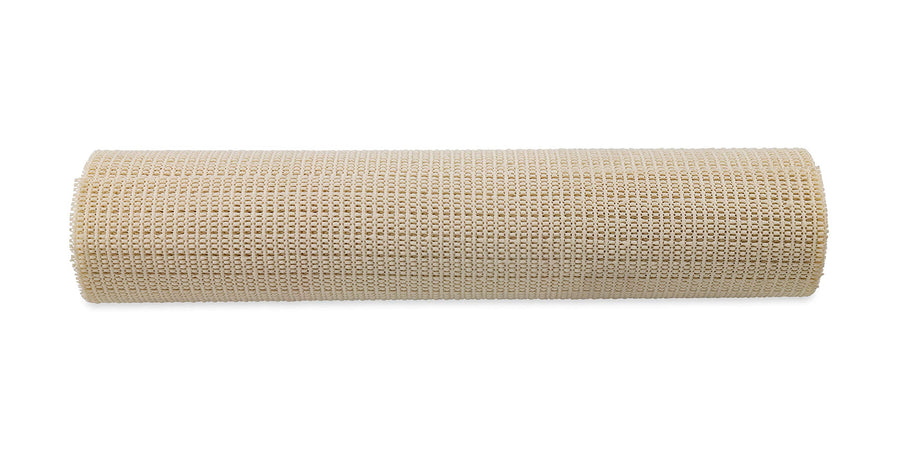 Camco Slip Stop Liner - Sliding and Prevents Slipping in RVs & Camper Kitchen Shelves and Drawers | Great for Toolboxes, Rugs, & More | Durable, Washable Material | 1' x 12' Roll - Cream (43277)