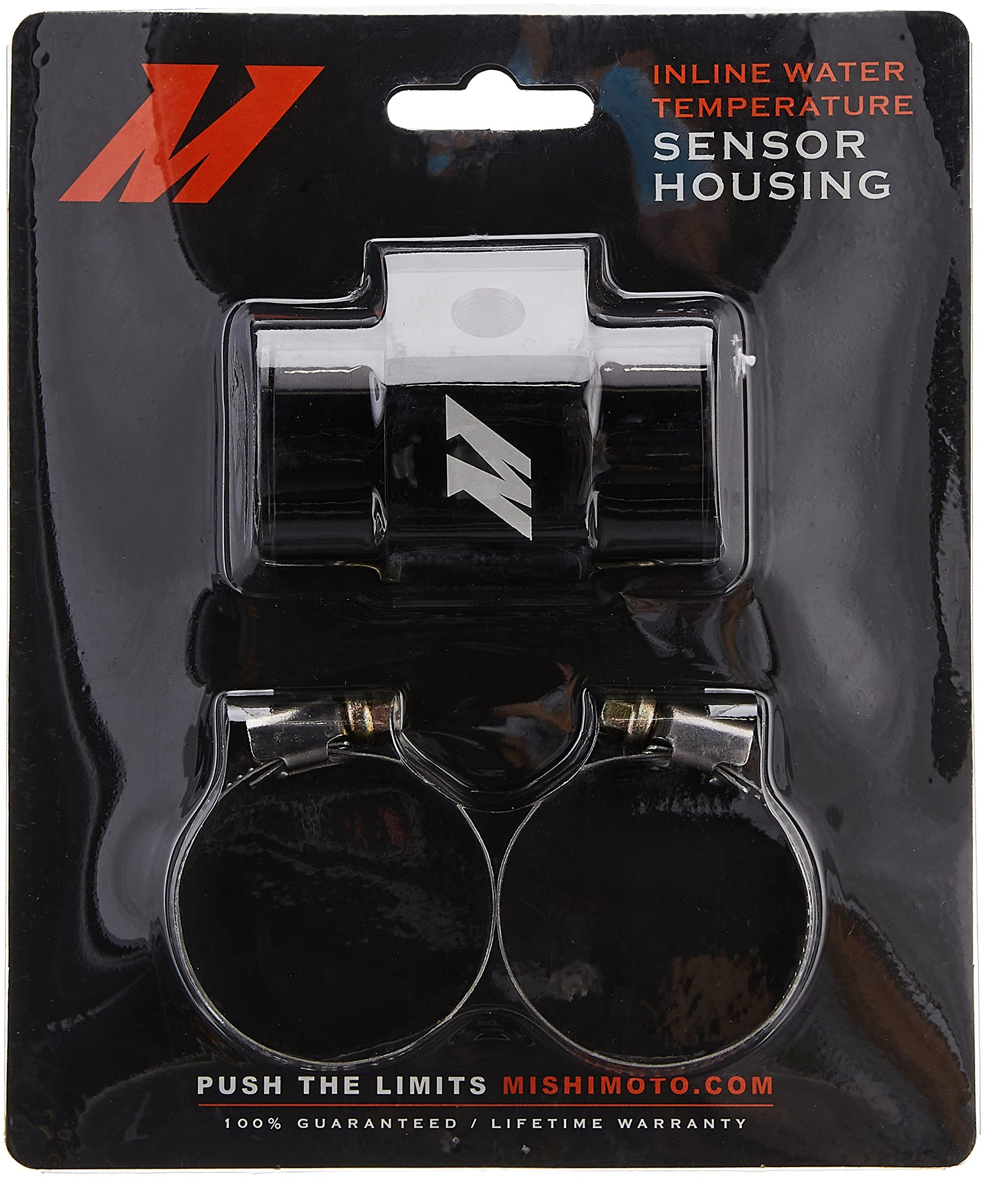 Mishimoto Water Temperature Sensor Adapter - 38mm - Black (MMWHS-38-BK)