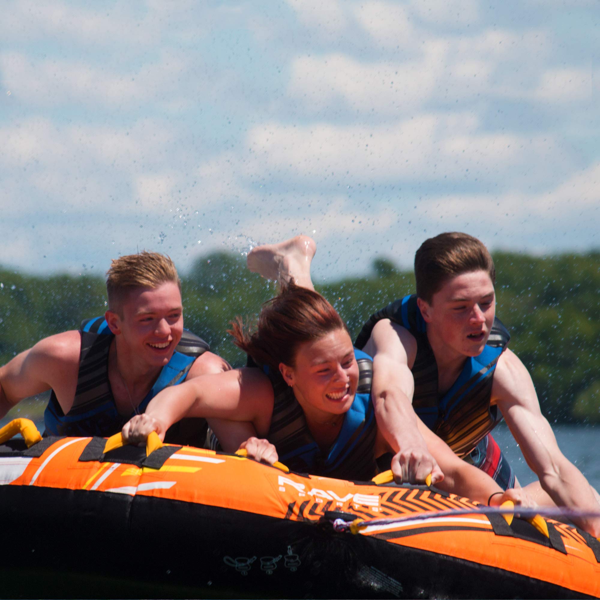 Mass Frantic RAVE Sports 4 Person Towable Tube 2.0 Edition