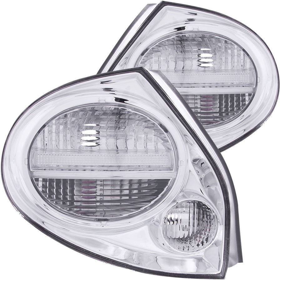 Nissan Maxima Anzo USA 221096 Chrome Tail Light Assembly - (Sold in Pairs)