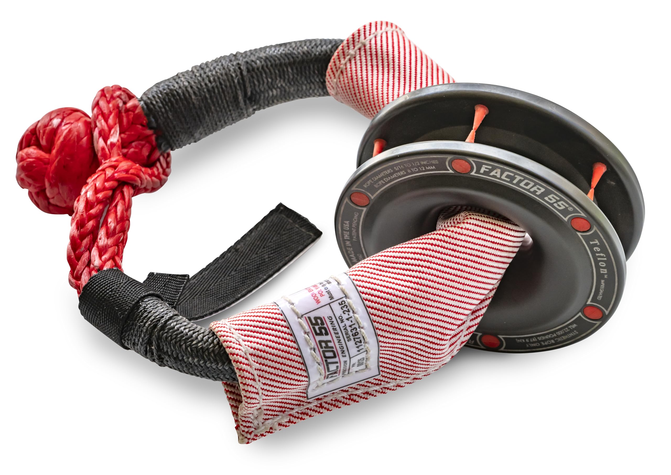 Factor 55 Soft Shackle Ultraguard Rope Sleeve Guard, 1-1/2" Diameter x 11" Length