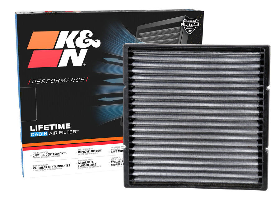 Cabin Air Filter K&N LIFETIME: Premium, Washable, Clean Air for your Cabin: Compatible with 2000-2017 Lexus/Mitsubishi/Subaru/Toyota: (See Product Descriptions for Select Models), VF2002