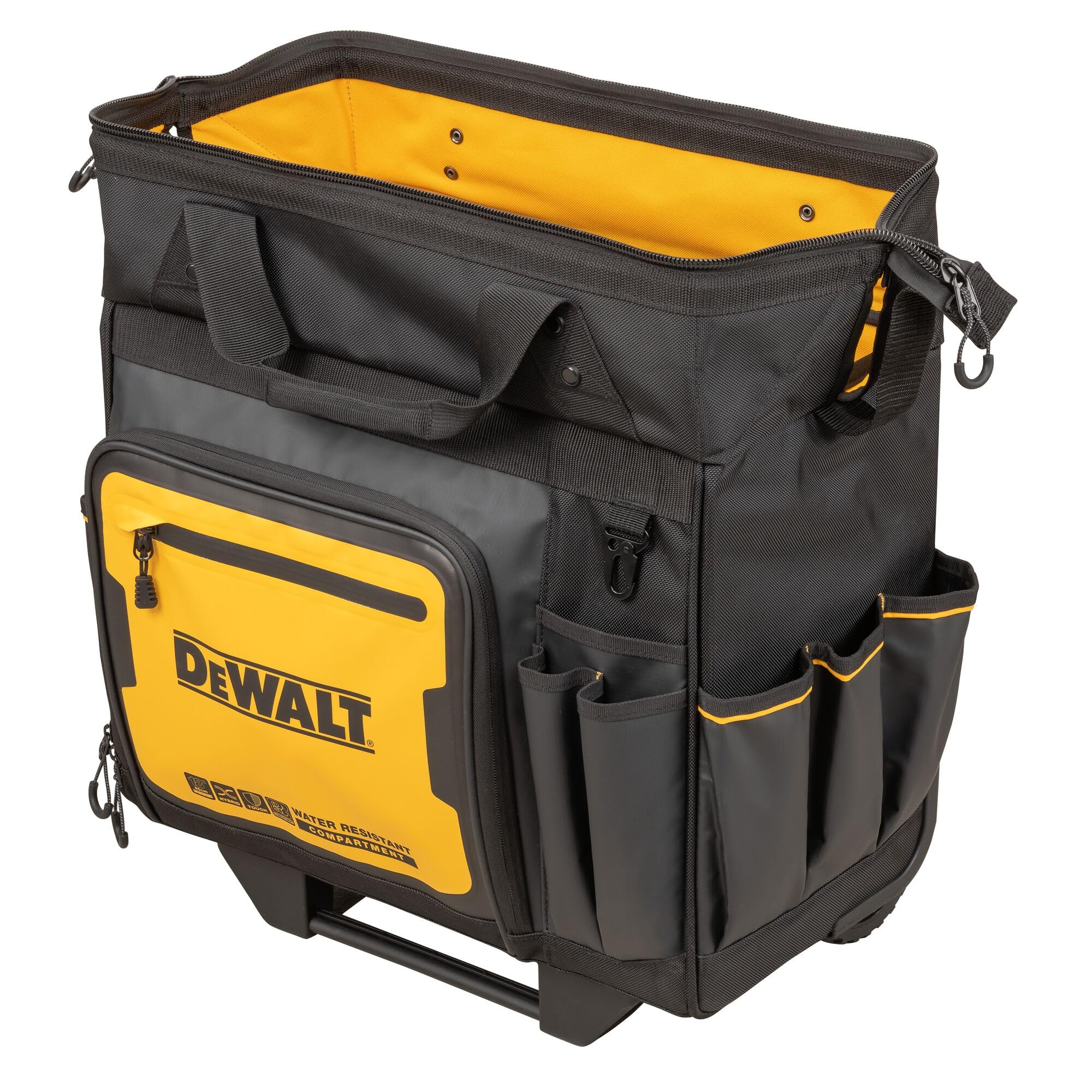 18 Inch DEWALT Rolling Tool Storage Bag with 27 Pockets (DWST560107)