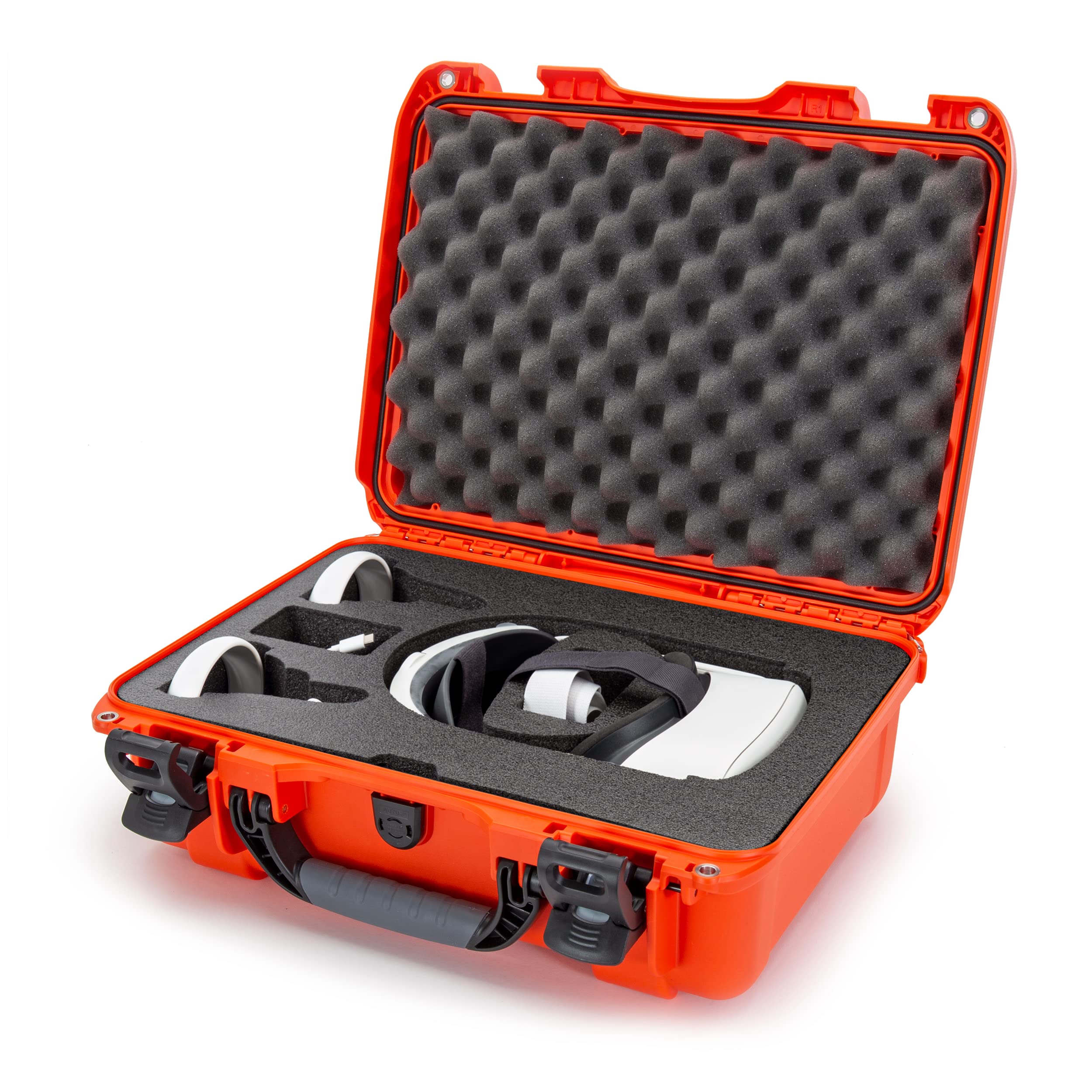 Oculus Quest 2 Nanuk 925 Waterproof Hard Case with Foam Insert - Orange