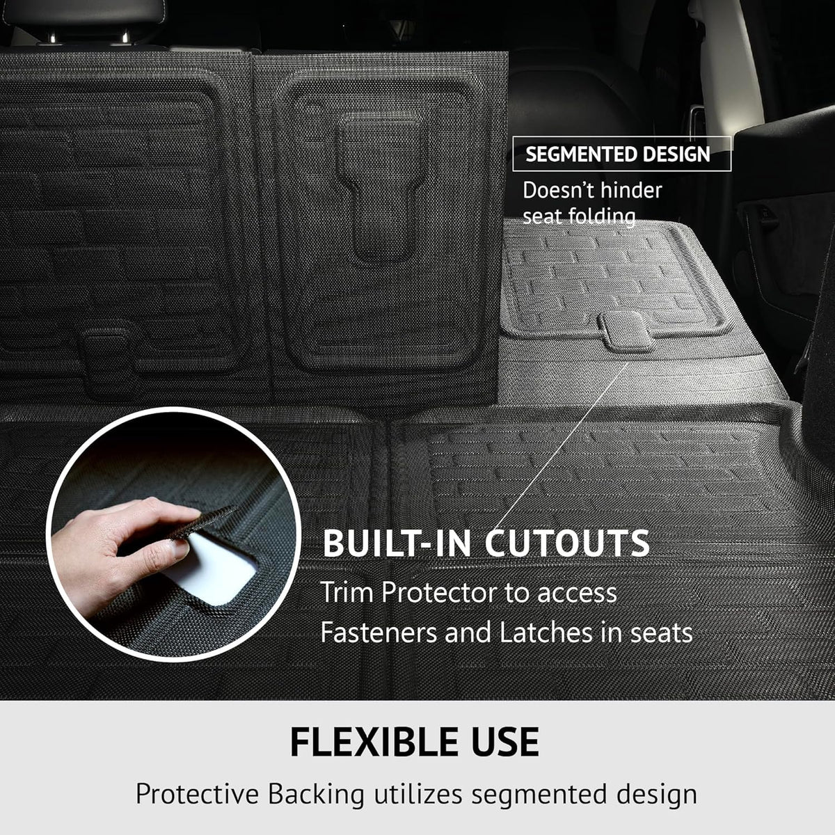 Kagu 3D MAXpider Seat Protector Compatible with Lexus TX 2024-2026 - Second Row
