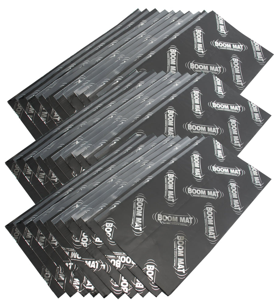 Boom Mat Design Engineering Sound Deadening Material with Adhesive Backing | 12.5" x 24" x 2mm (Pack of 30)