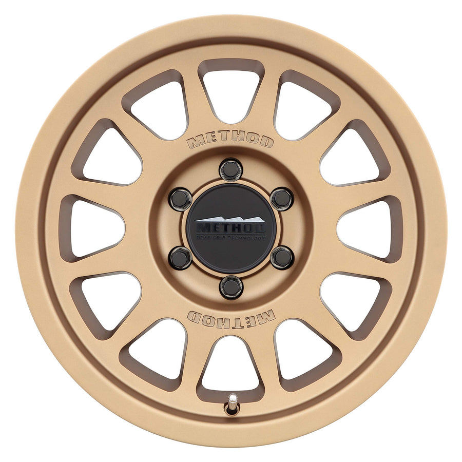 Method Race Wheels 703 17x8.5" Method Bronze 6x5.5", 0mm offset 4.75" Backspace, MR70378560900