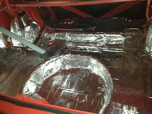 Sound and Thermal Insulation Kit HushMat 697674 (1966-1970 Ford Falcon Wagon Trunk)