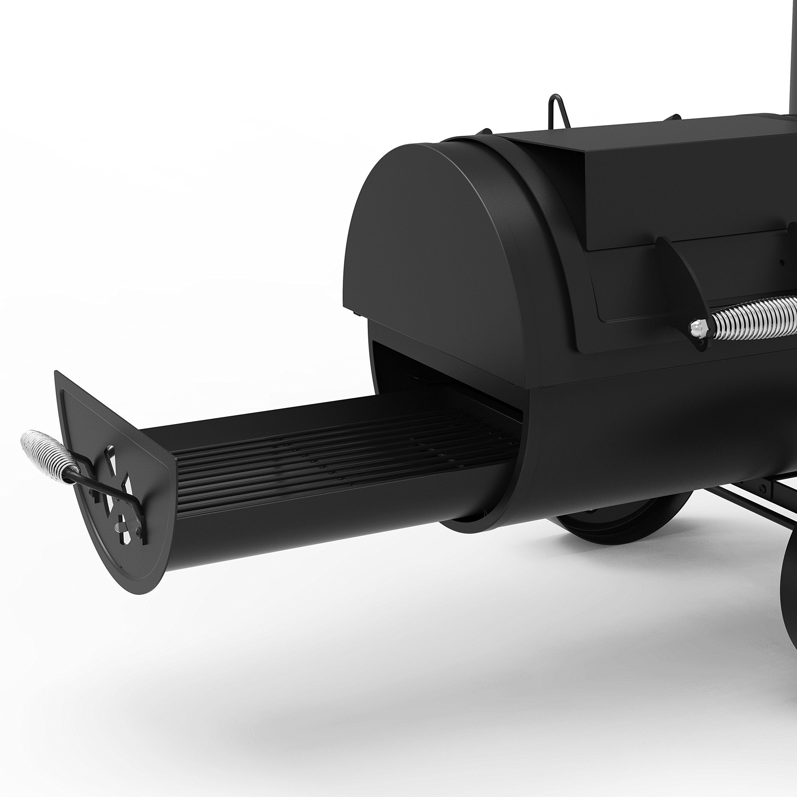 Dyna-Glo Heavy-Duty Vertical Offset Charcoal Smoker & Grill DGSS1382VCS-D Signature Series