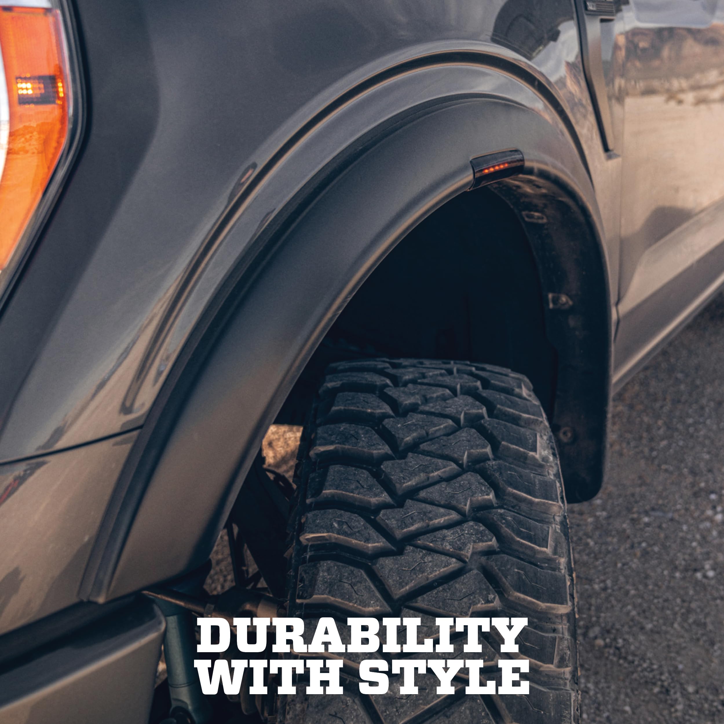 RVL Style Husky Liners Fender Flares | Fits 2019-2024 Ram 1500 (Excludes Rebel & TRX Models), Black, 4 pcs. | 2805939