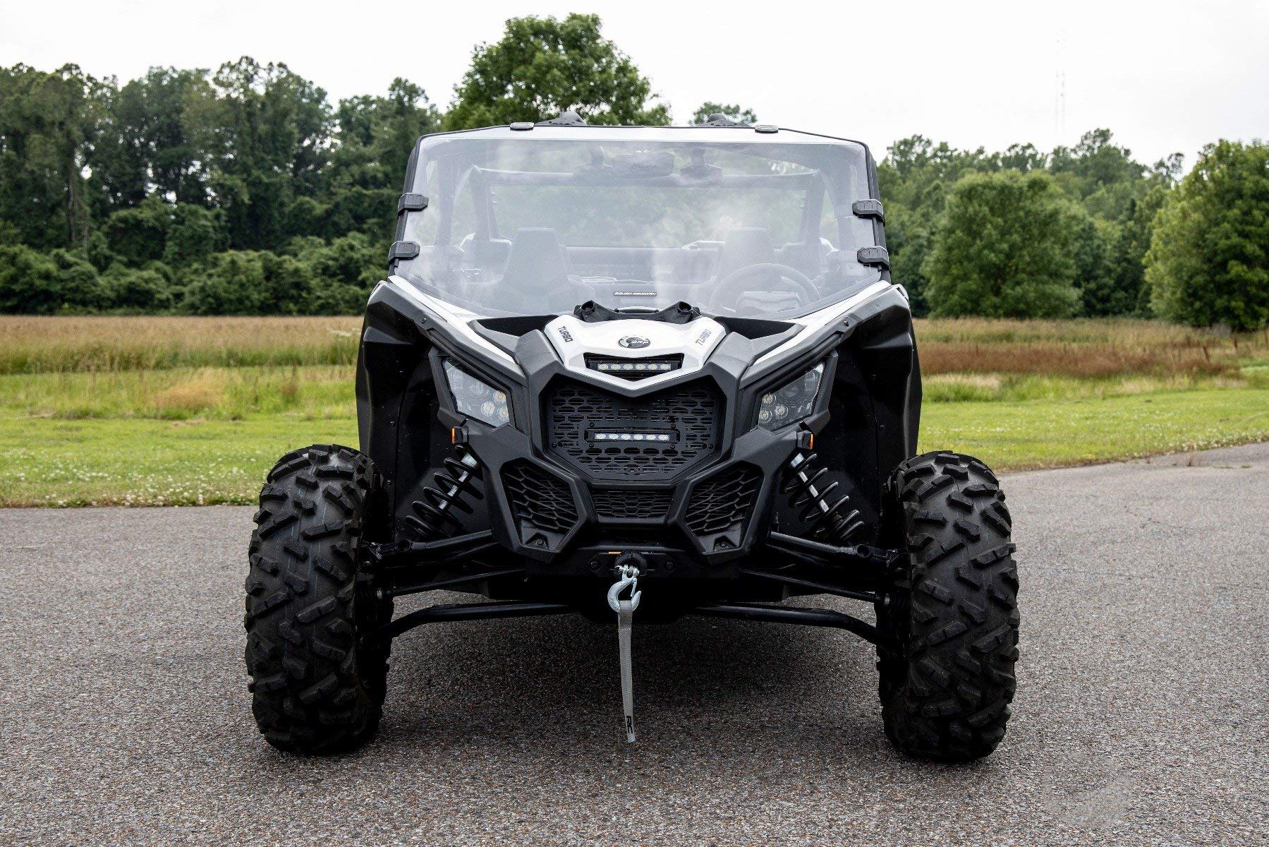 Rough Country Winch Mounting Plate for Maverick Can-Am X3-97028
