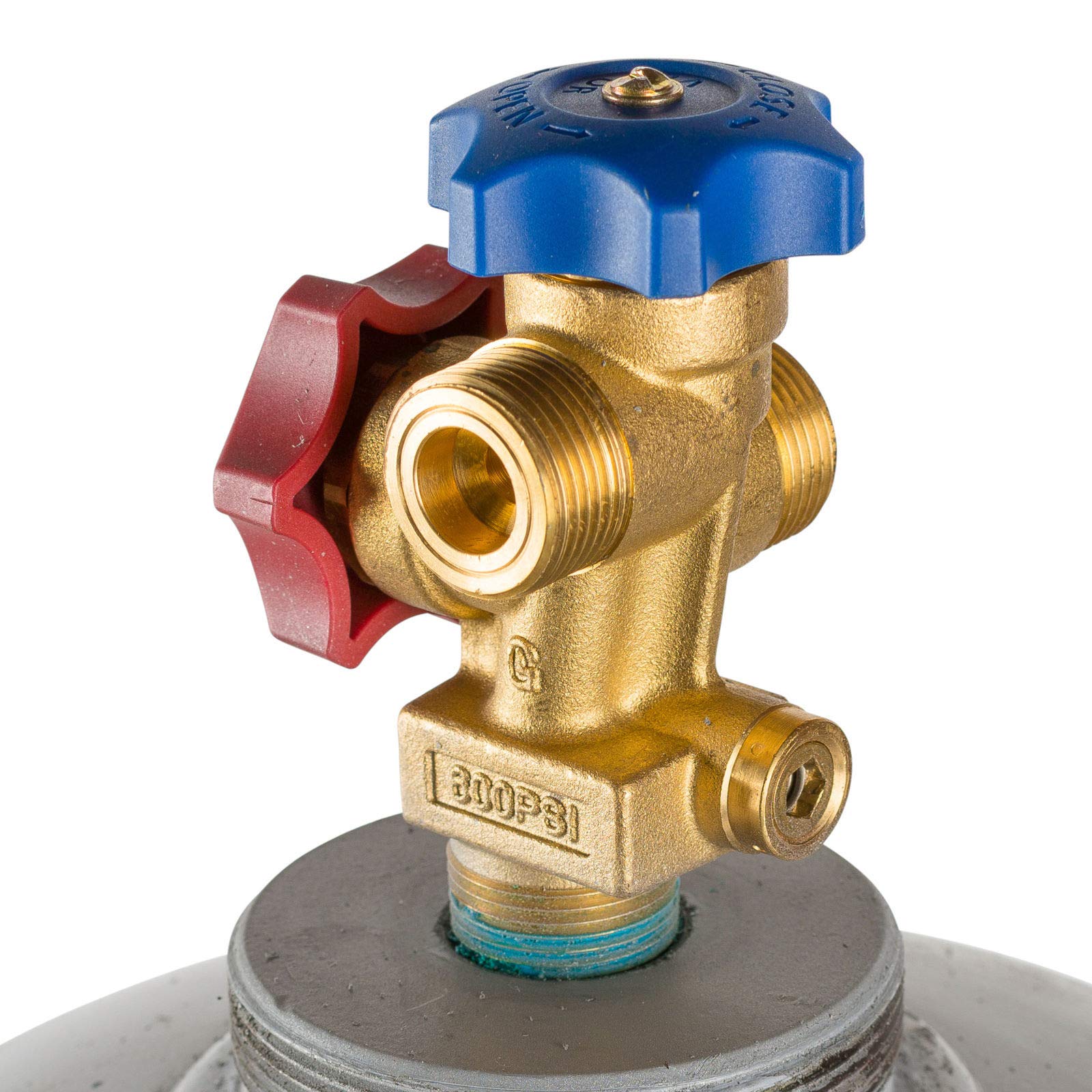 YSNR123 Flame King, 123LB Refrigerant Recovery Cylinder Tank, 400 PSI
