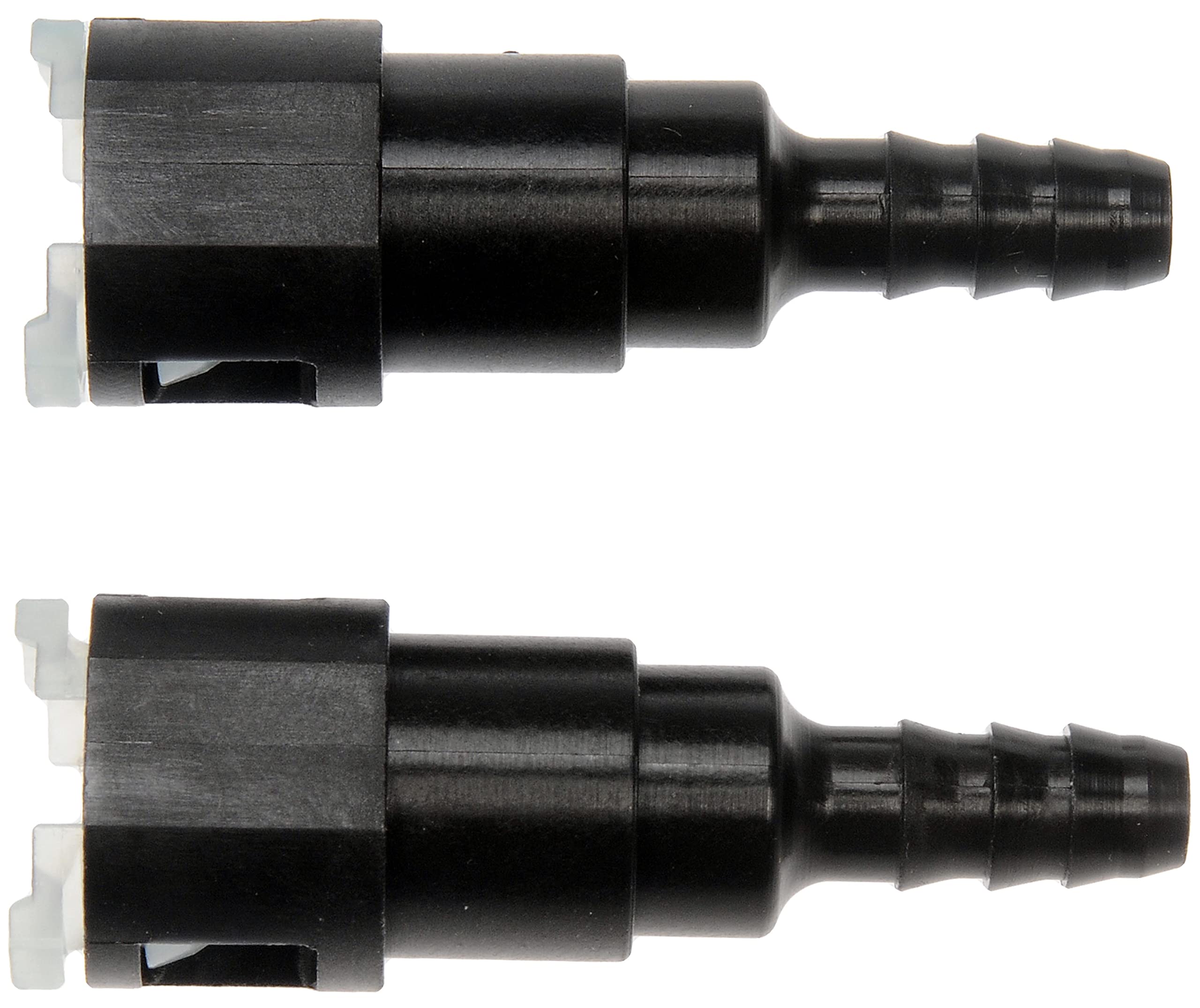 Dorman Fuel Line 800-085 Quick Connector That Adapts 3/8 In. Steel To 5/16 In. Nylon Tubing, 2 Pack Universal Fit
