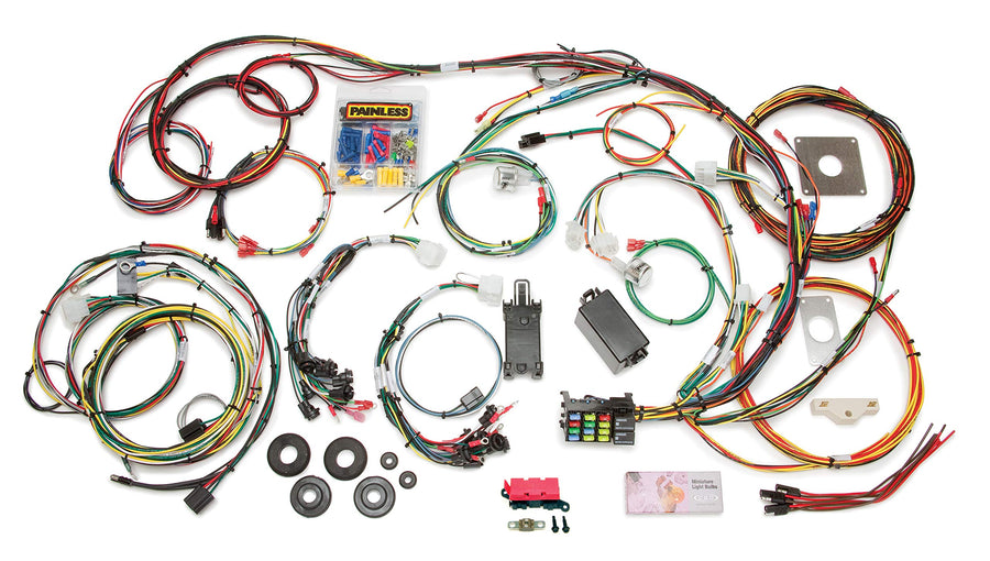 20120 Painless Performance Direct Fit Mustang Chassis Harness (1965-1966) - 22 Circuits