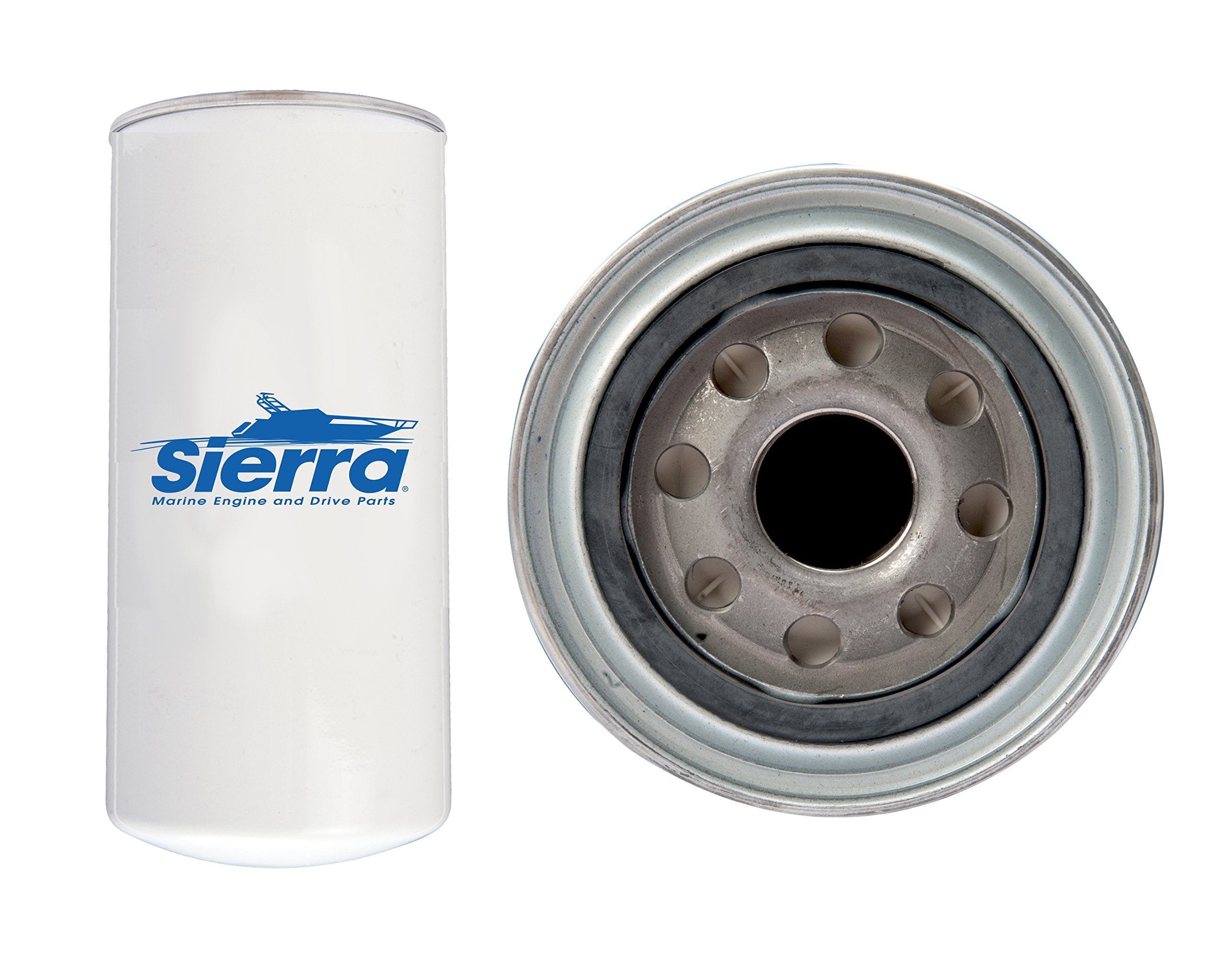 Sierra Full Flow Diesel Oil Filter 18-0035 - Volvo 3582732, white