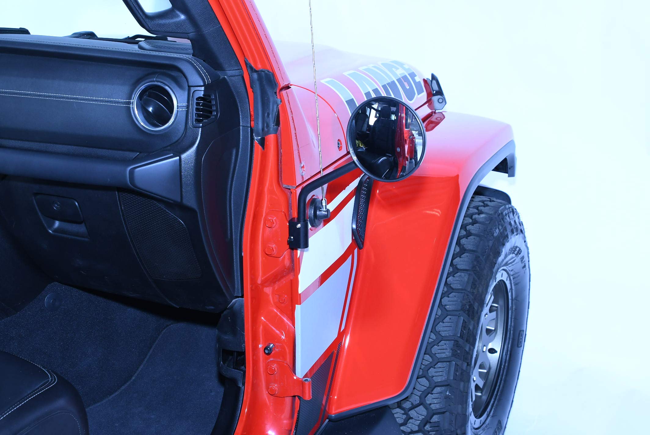 Lange Originals Quick Release Mirror for JL & JT Jeeps Door Hinge Mount