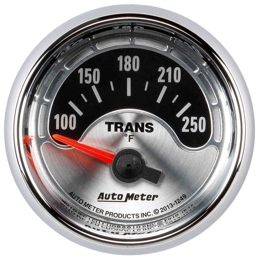 Auto Meter American Muscle 1249 2-1/16" Electric Transmission Temperature Gauge (100-250 Degree F, 52.4mm)