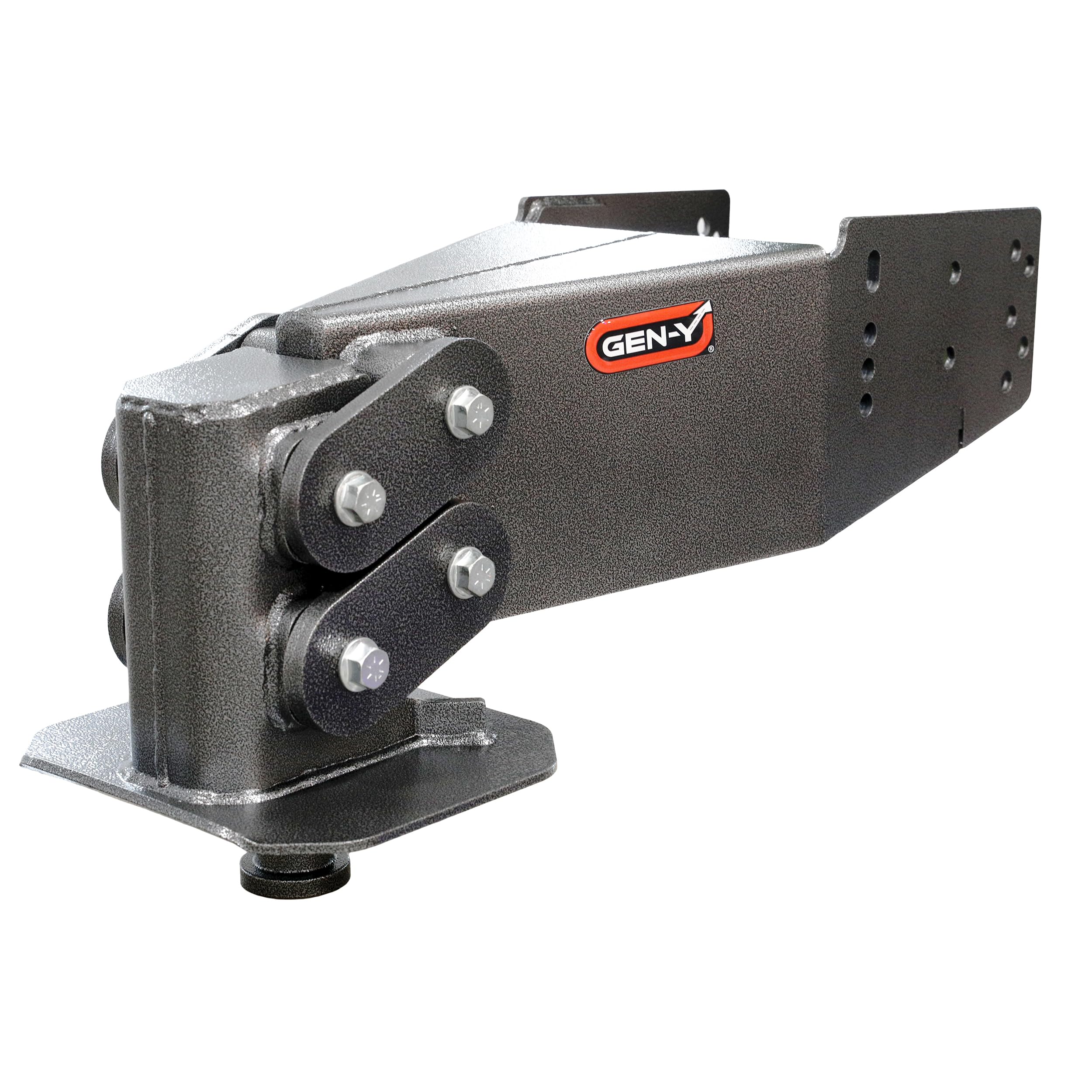 GEN-Y Hitch GH-8040 Fifth Wheel Box Executive Torsion-Flex King Pin, 1.5K - 3.5K Pin Weight, 21K Towing - Check Fitment Chart
