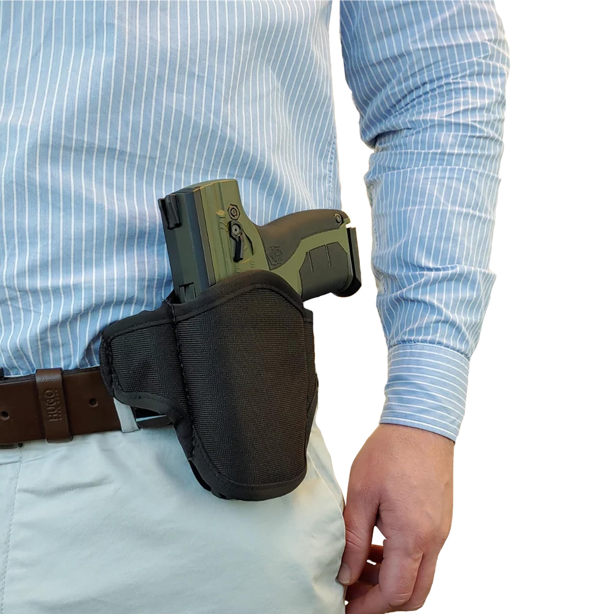 Nylon Waistband Holster for Byrna SD, EP and LE (with Retention Strap) Byrna