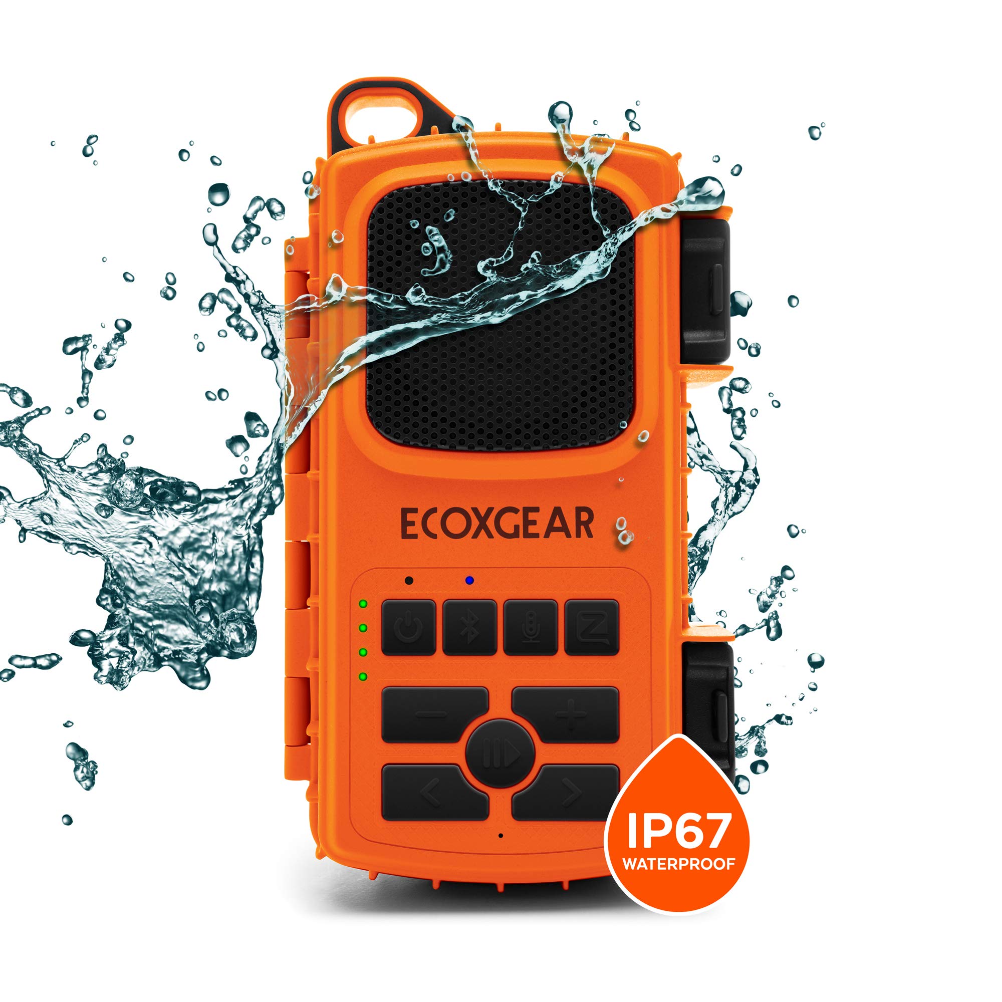 EcoExtreme 2 ECOXGEAR Bluetooth Speaker Dry Box for Your Smartphone (Orange)