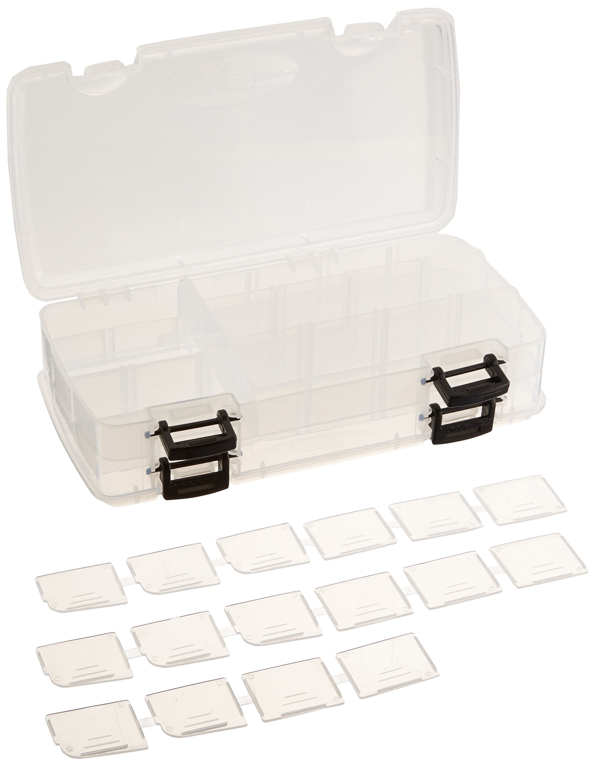Plano Double-Sided Adjustable StowAway Tackle Box Premium Tackle Storage, Plastic, Multicolor