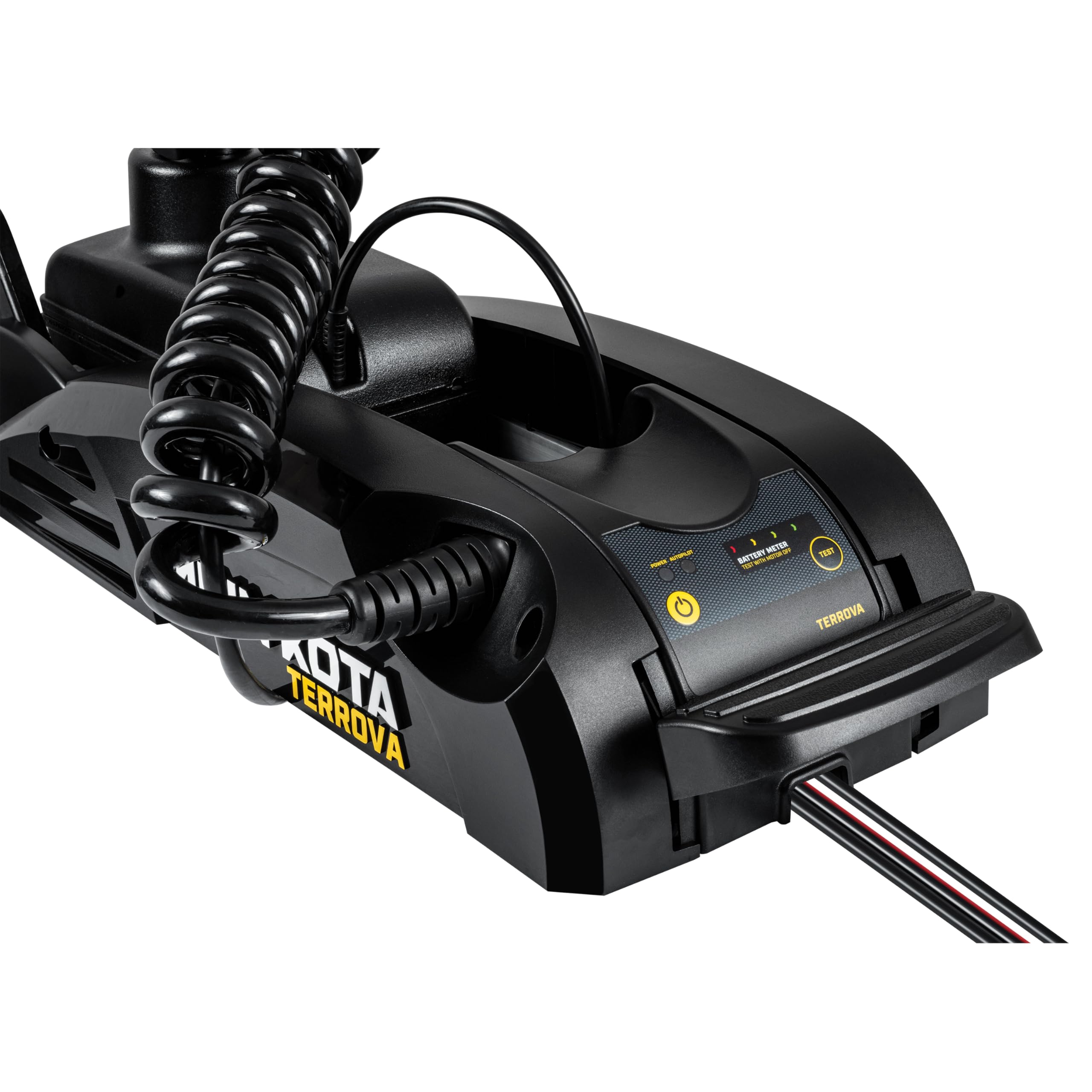 Minn Kota Bow-Mount Terrova Electric Trolling Motor with GPS, Spot-Lock – 55 Lb. Thrust, 54 In. Shaft, Freshwater