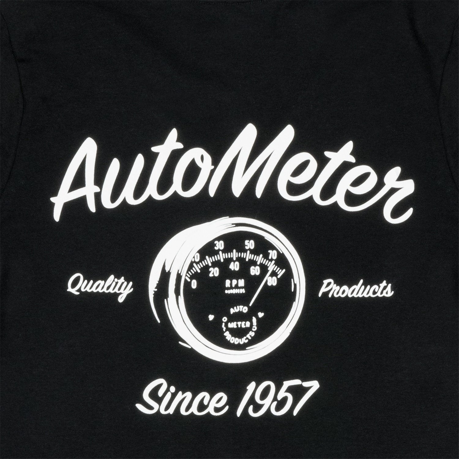 Women's AutoMeter 0423WM T-Shirt, Medium, Black, Vintage