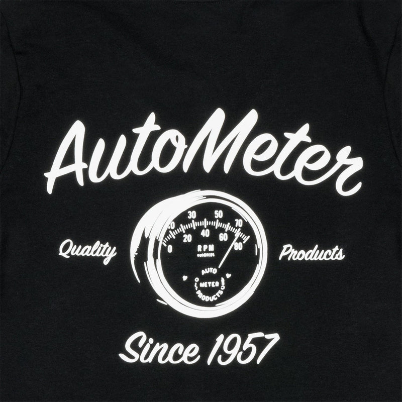 Women's AutoMeter 0423WM T-Shirt, Medium, Black, Vintage