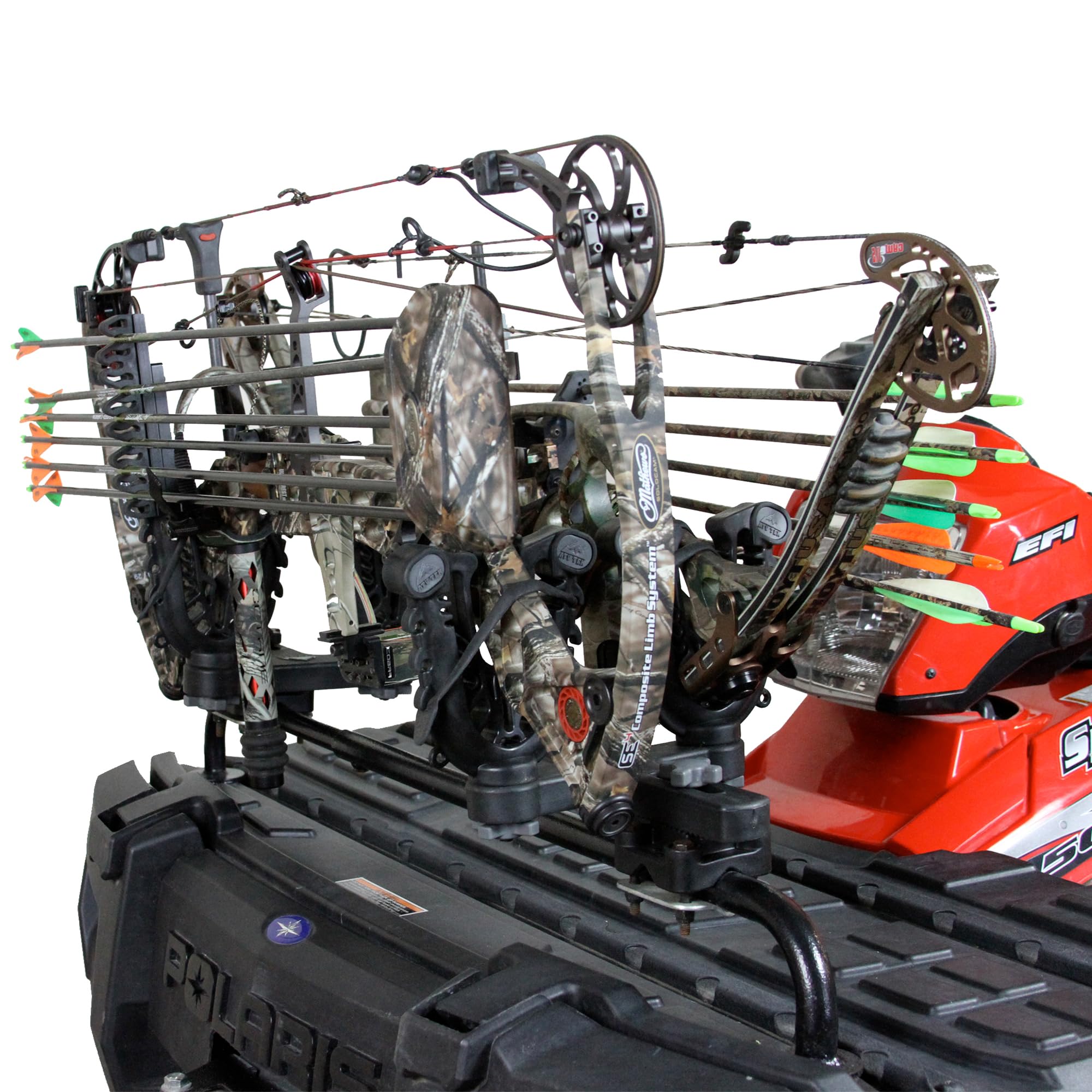 FFG2 ATV TEK, FlexGrip Pro Mounting Rack for Gun, Bow, Tools, Utilities - Double Rider