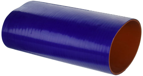 HPS Silicone HTST-600-BLUE High Temperature 4-ply Reinforced Tube Coupler Hose, 15 PSI Maximum Pressure, 12" Length, 6" ID, Blue