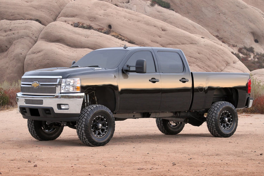 K1046 Fabtech Raised Torsion Suspension Lift System w/Performance Shocks 6 in. Lift Raised Torsion Suspension Lift System