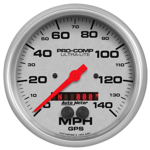 Auto Meter GPS Speedometer Ultra-Lite 4481,5.000 in.