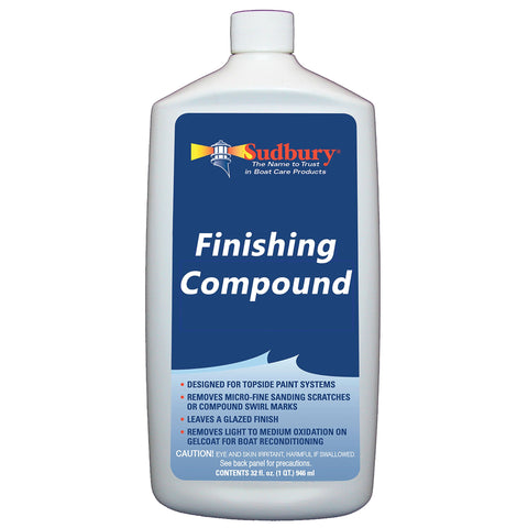 Finishing Sudbury 446 Compound
